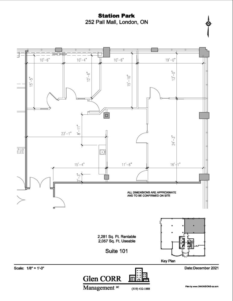 Floor Plan - Unit 101