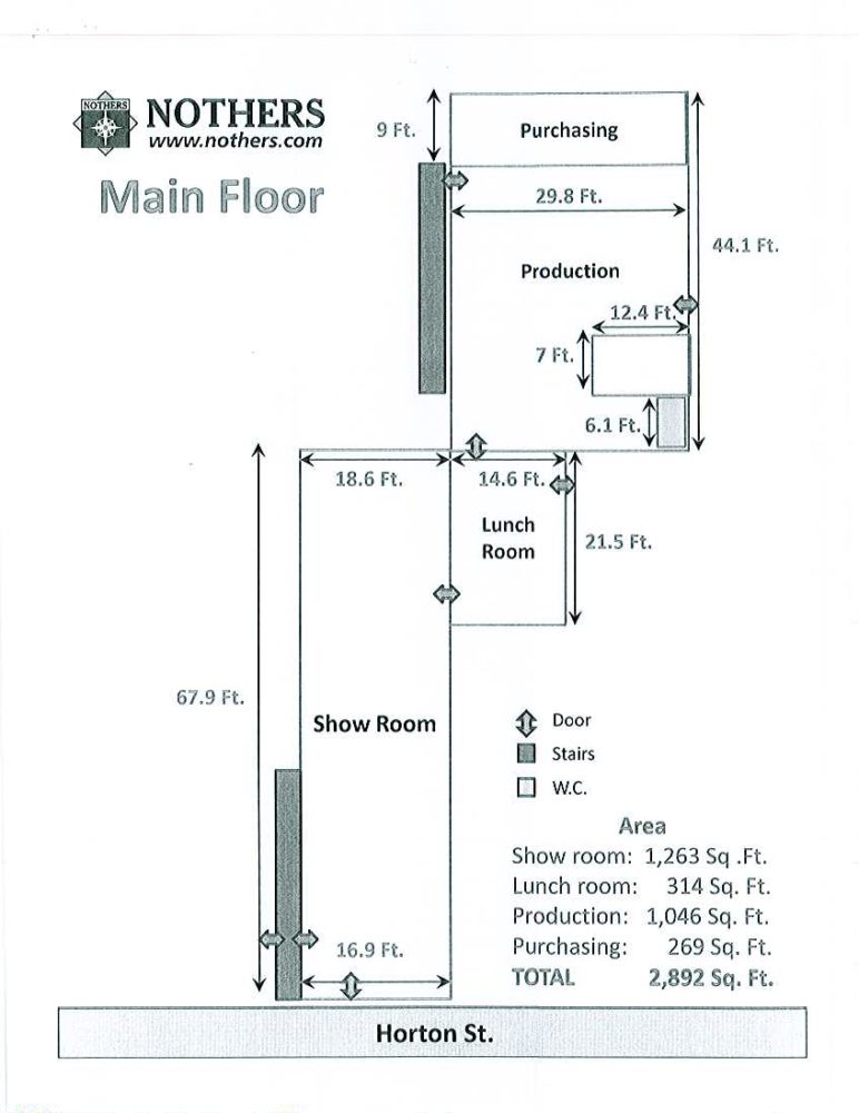 323 Horton Street East - Floor Plan - Main Floor