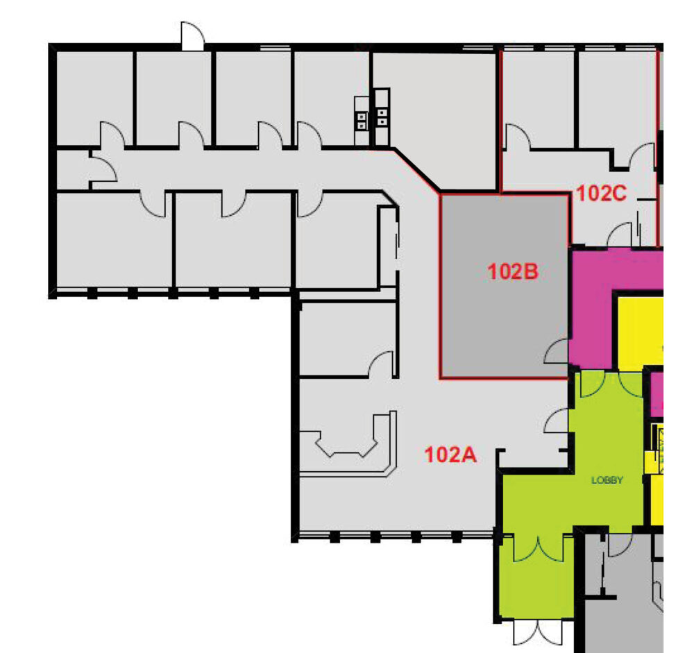 Floor Plan - Unit 102A