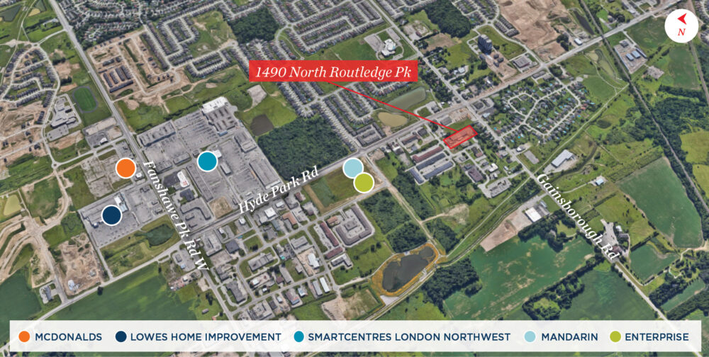 North Routledge Pk. 1490 - Aerial - 02 (labeled)
