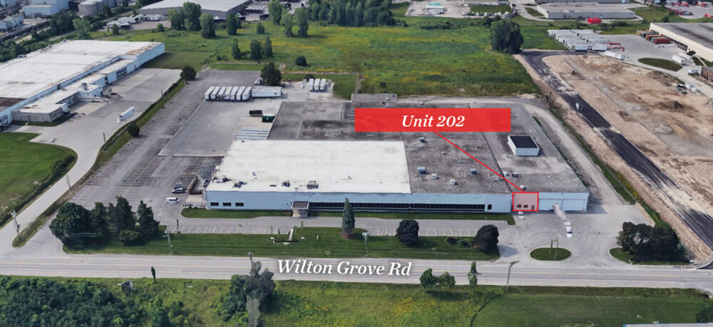 Wilton Grove Rd. 1005, Unit 202 - Aerial - 01 (labeled)