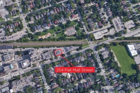 Pall Mall St. 254 - Aerial (labeled)