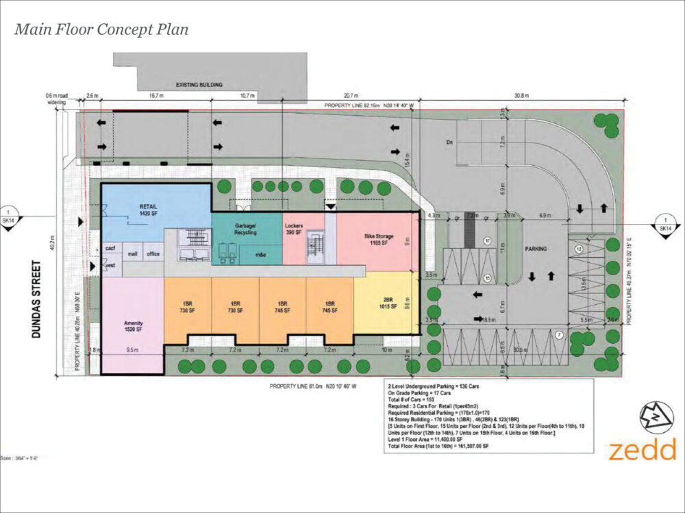 Main Floor Concept Plan