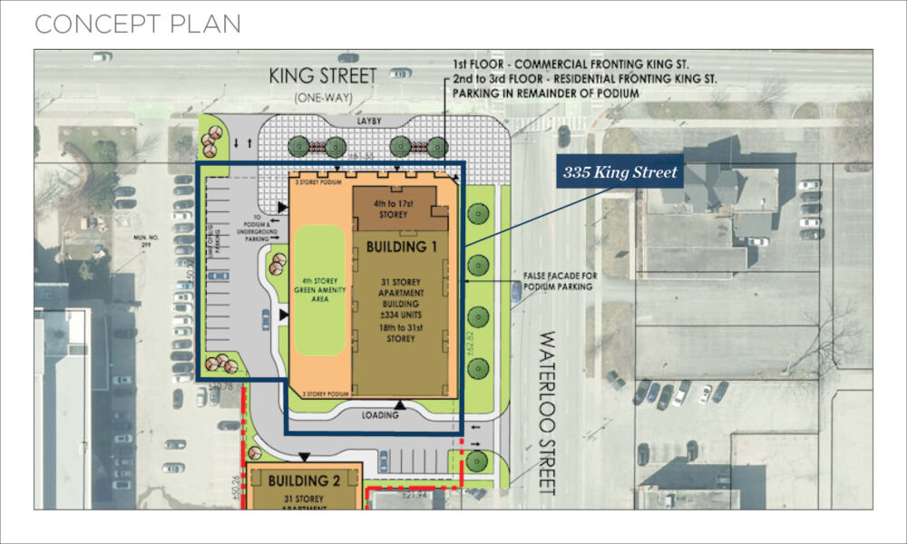 Concept Plan - 335 King Street