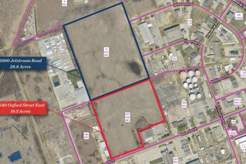 Jetstream Rd. 2000 - Zoning Map (labeled)