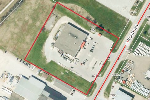 Wallace Ave N. 1105 - Aerial - Edited (Outlined)