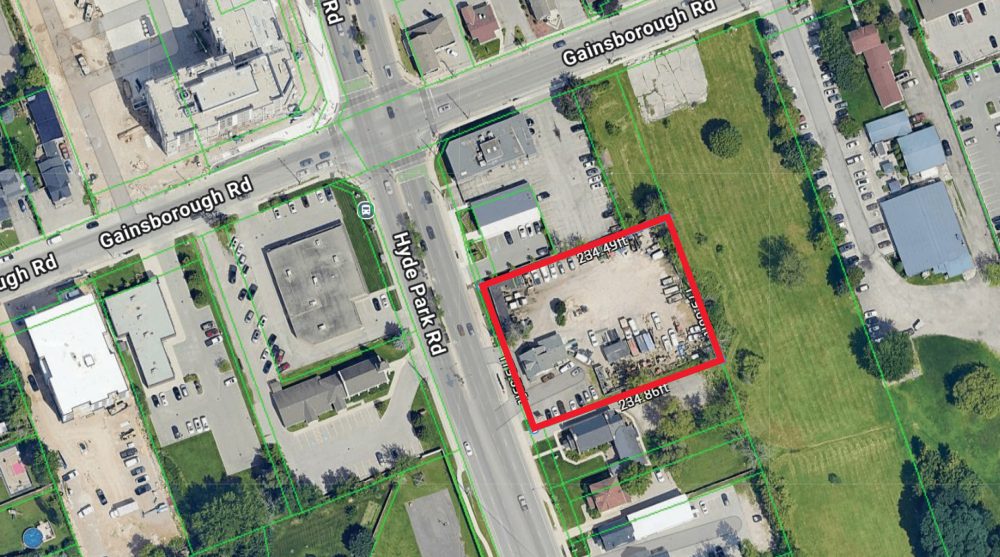 Hyde Park Rd. 1553 - Aerial - 02 (Oulined)