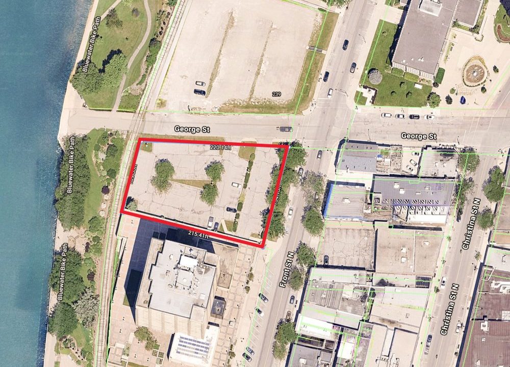 Front St.N. 201 - Aerial - Edited (Outlined)