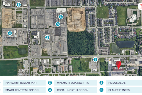 North Routledge Park 1385, Unit 5 - Amenities Map