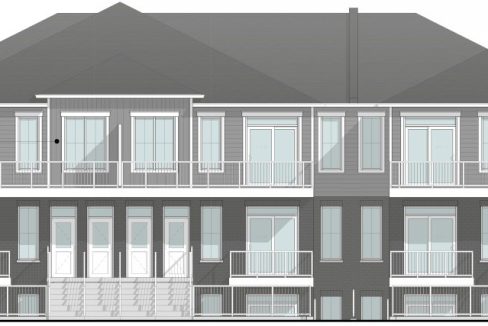 Second St 461 - Block B Elevation Drawing